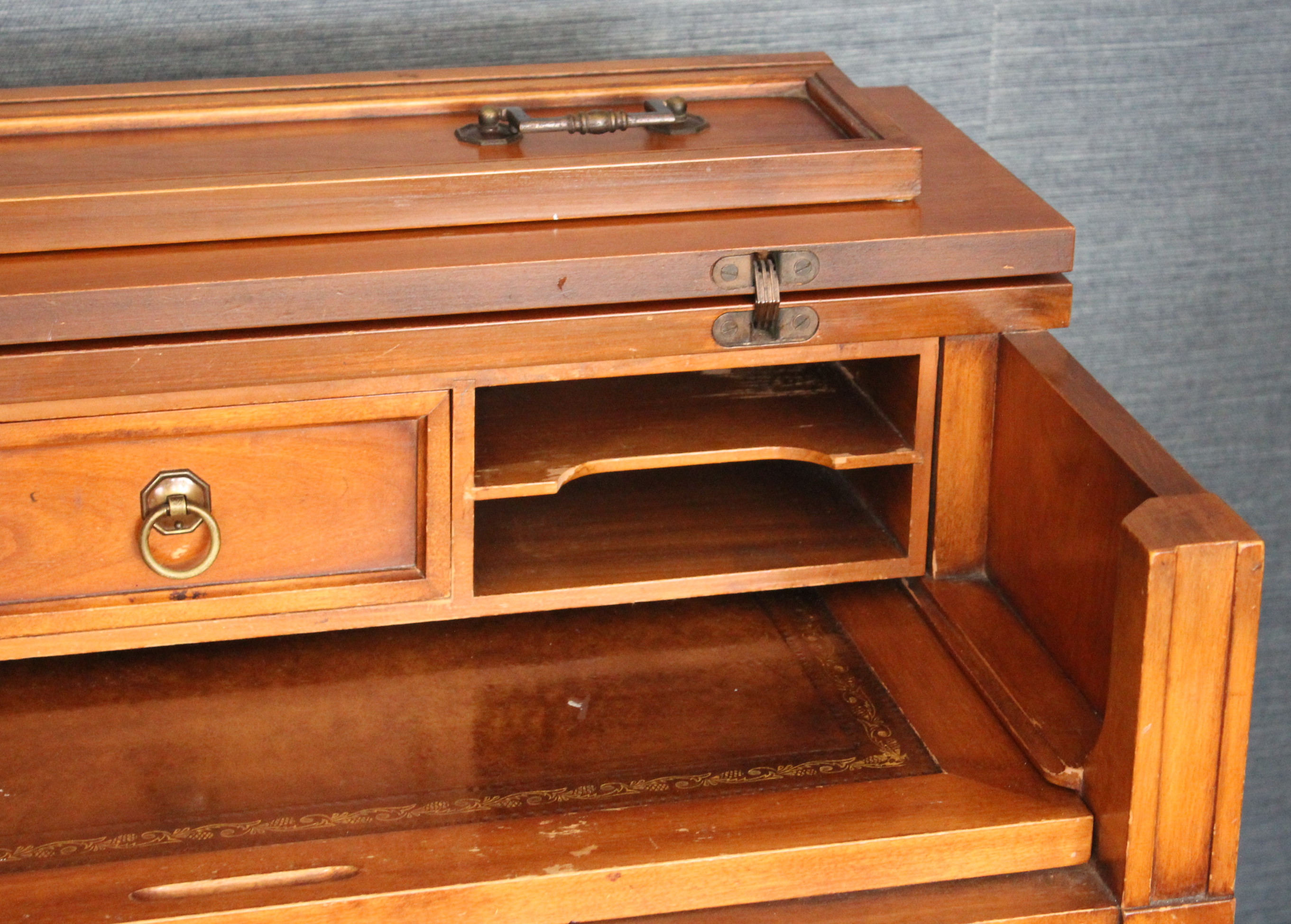 Vintage Butlers Secretary Chest