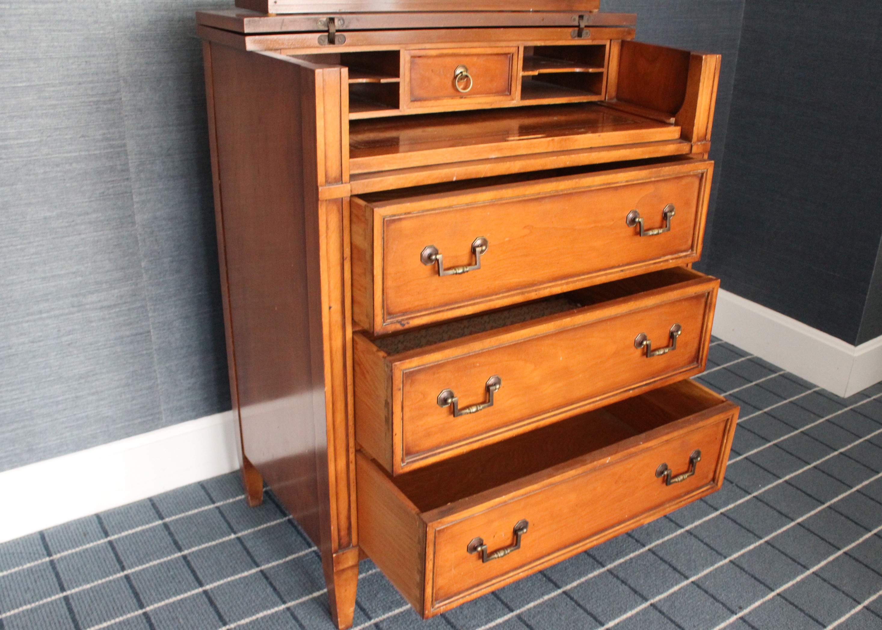 Vintage Butlers Secretary Chest