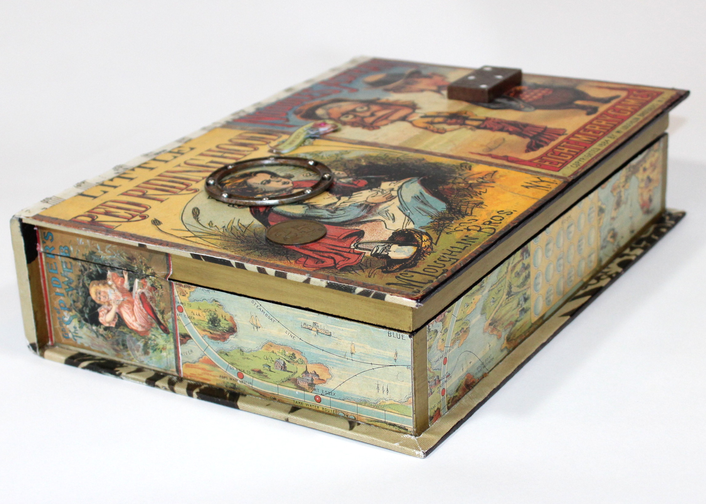 Original Decoupage Boxes by Alice Balterman