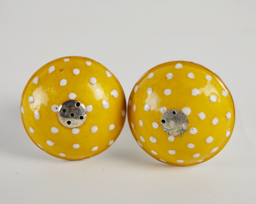 Sterling Silver and Enamel Mushroom Salt and Pepper Set, Condiment Bowls and Spoons