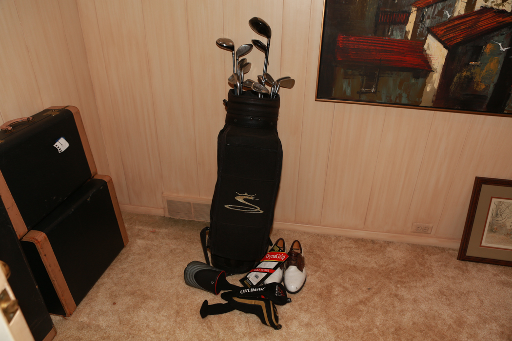 Taylor Made Irons with King Cobra Bag and Accessories
