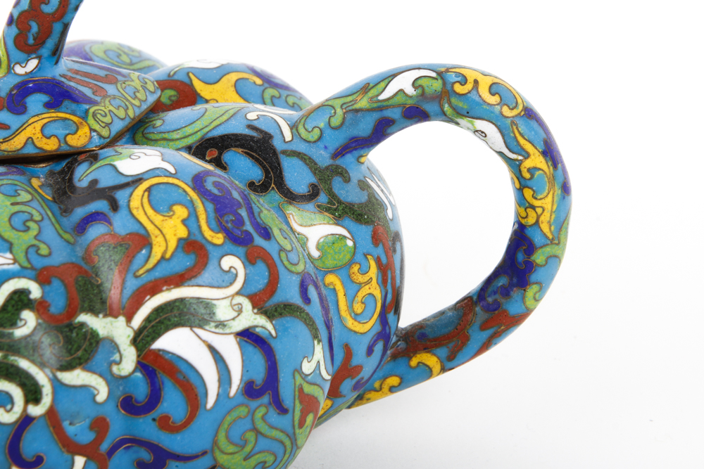 Chinese Cloisonné Teapot