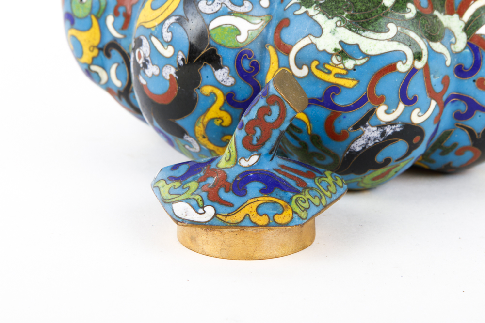 Chinese Cloisonné Teapot