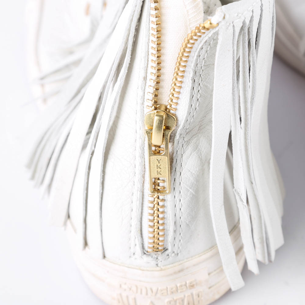 Women's Chuck Taylor Fringed Leather High Tops by Converse