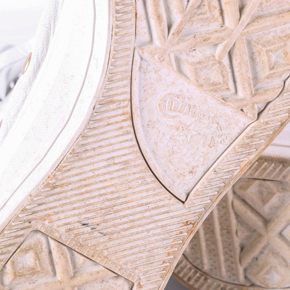 Women's Chuck Taylor Fringed Leather High Tops by Converse