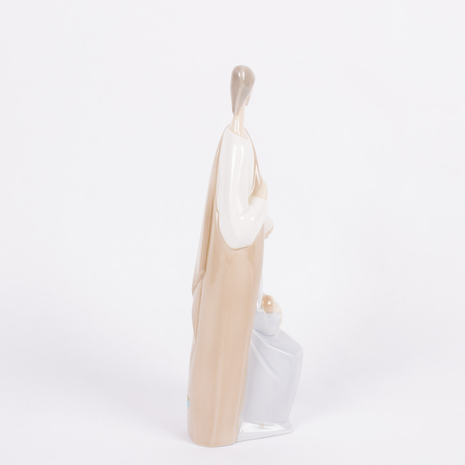 Lladro Porcelain Baby Jesus, Mary and Joseph Figurine