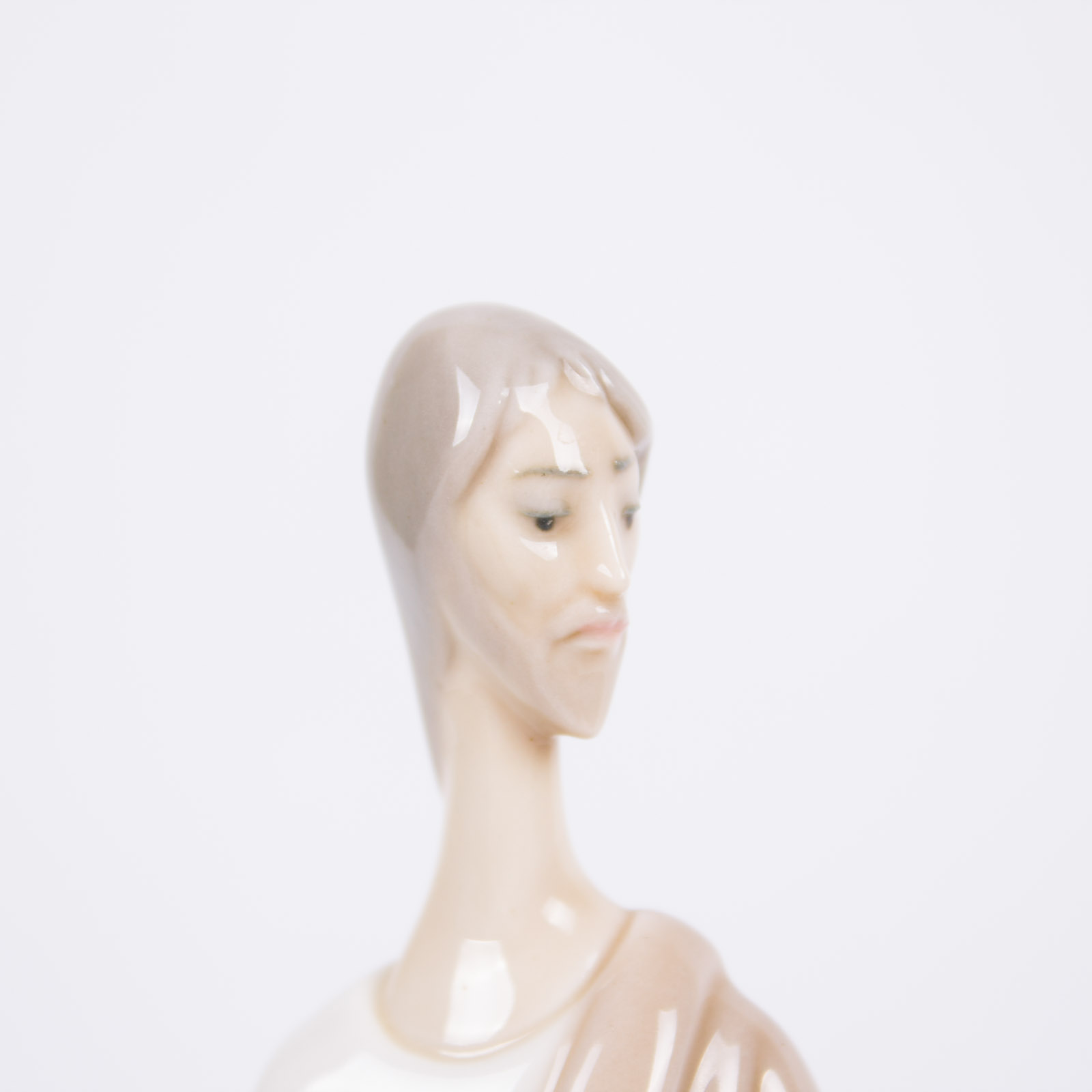 Lladro Porcelain Baby Jesus, Mary and Joseph Figurine