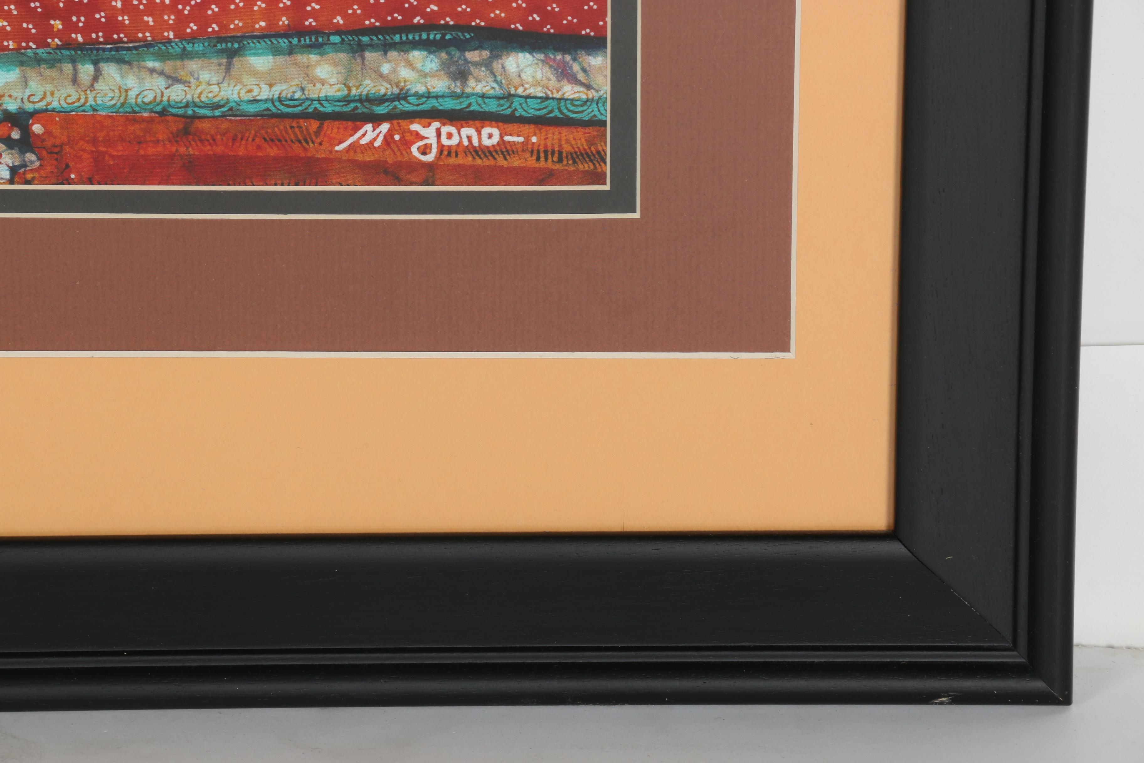 M. Yono Original Batik Wall Art