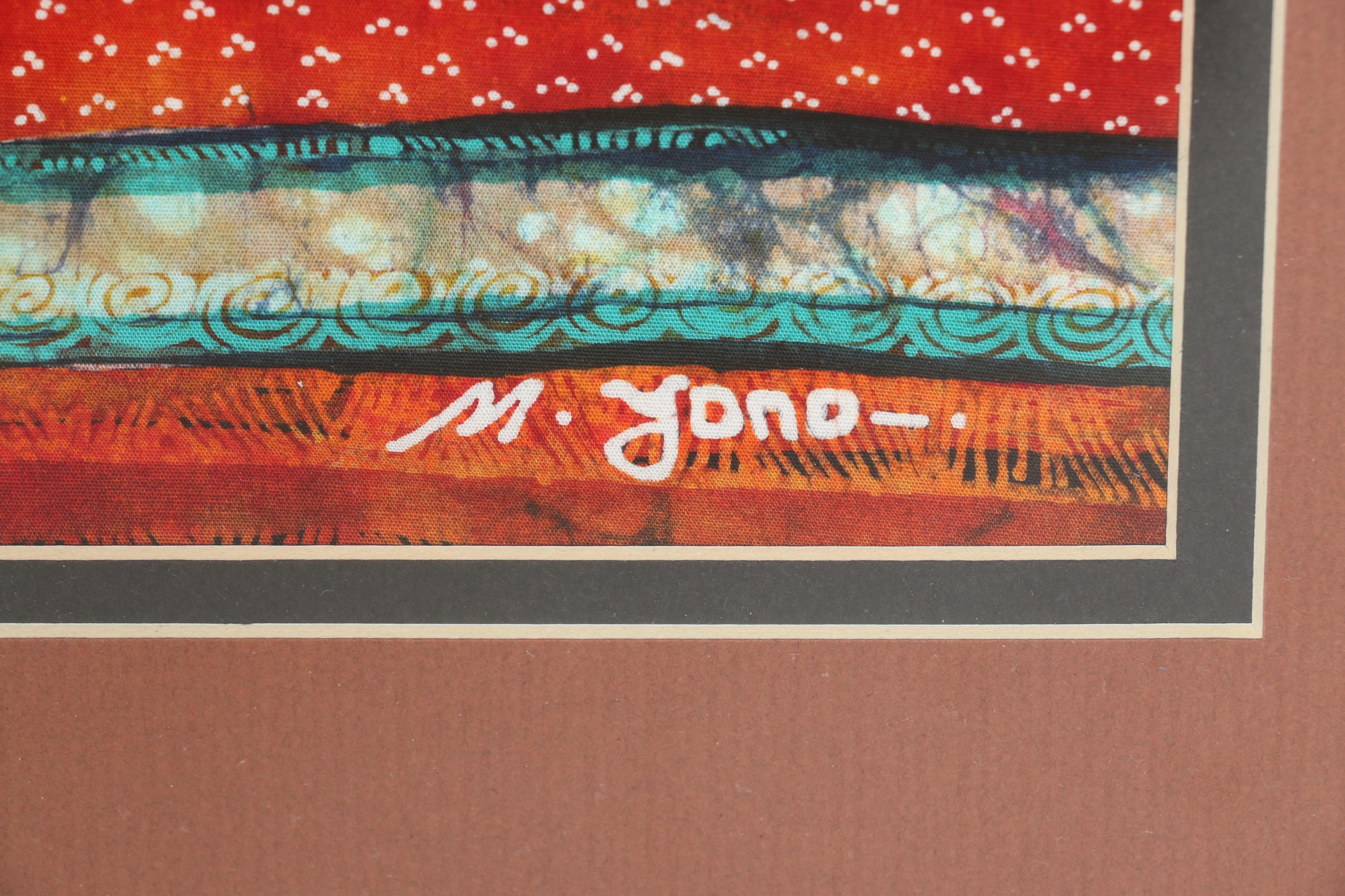 M. Yono Original Batik Wall Art
