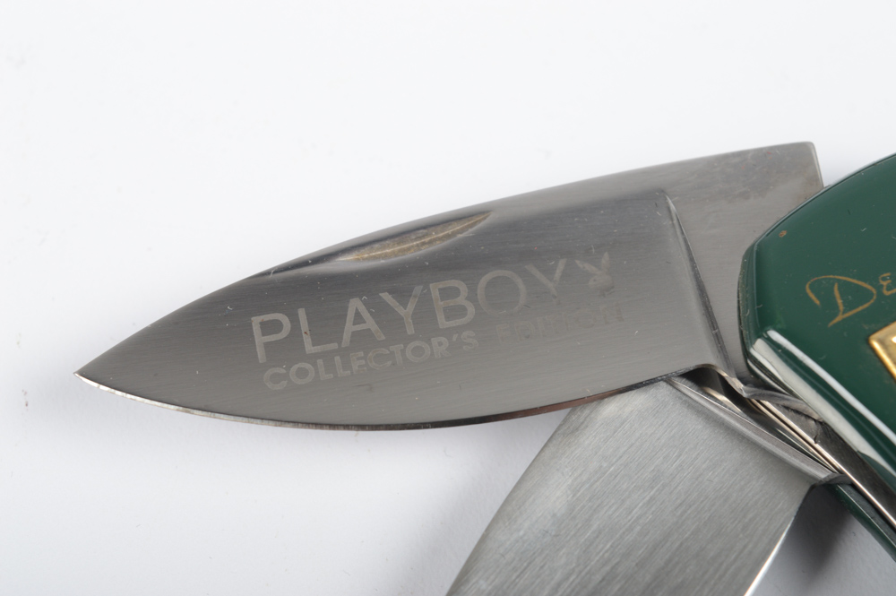 Vintage Playboy Collector's Edition Knives and Mug