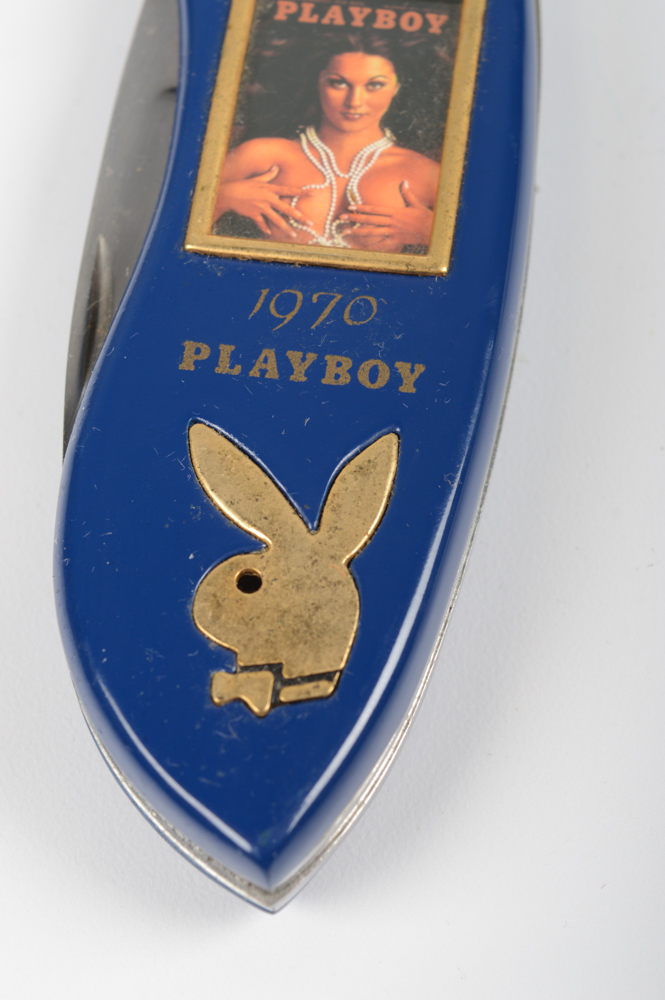 Vintage Playboy Collector's Edition Knives and Mug