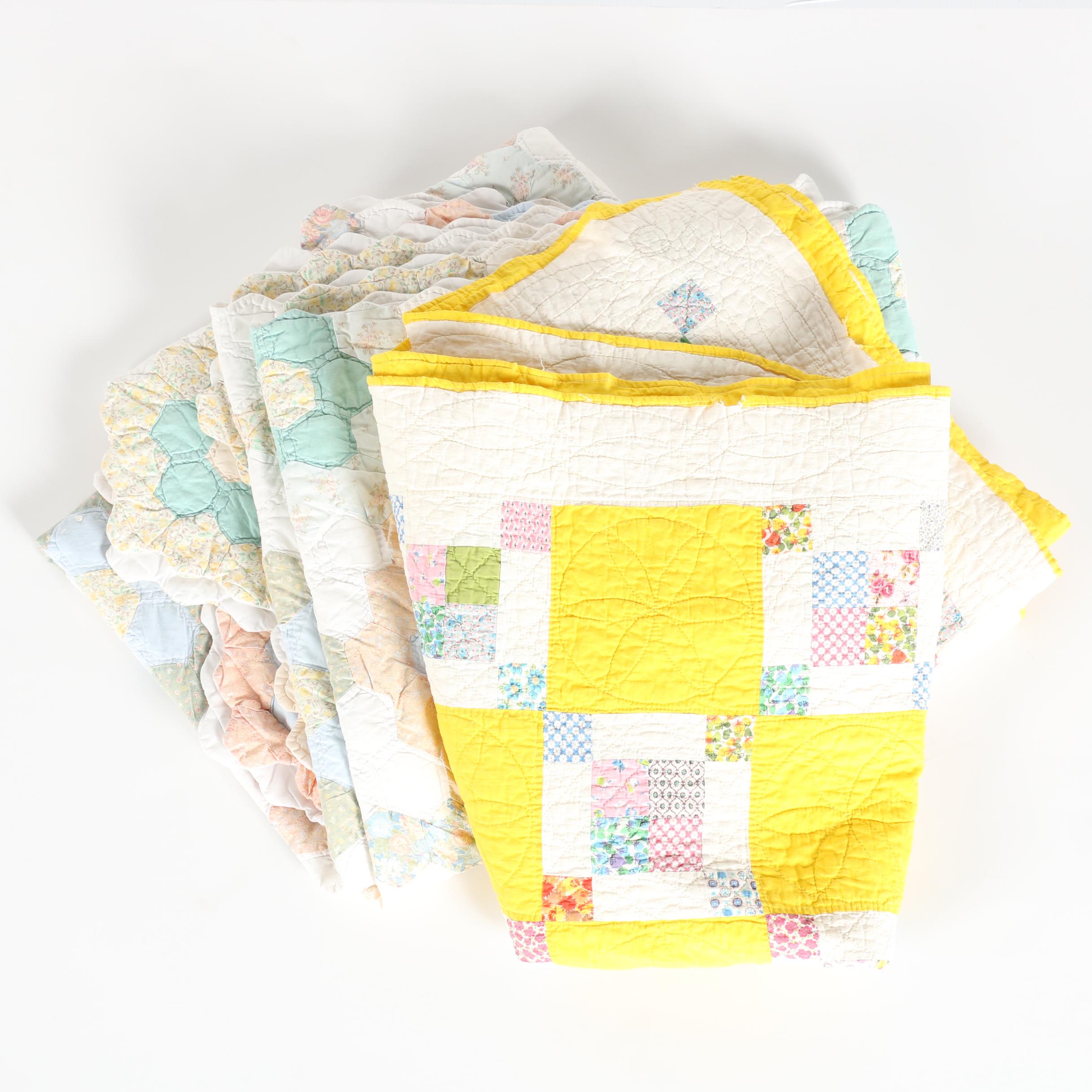 Pair of Handmade Quilts