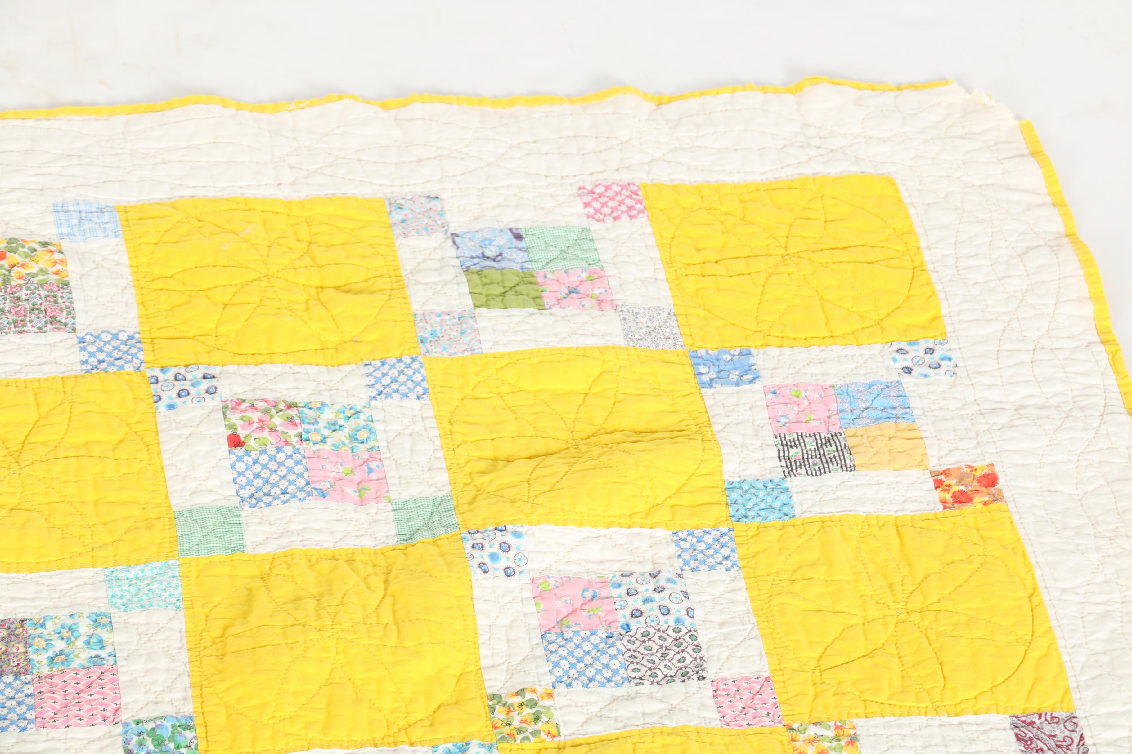 Pair of Handmade Quilts