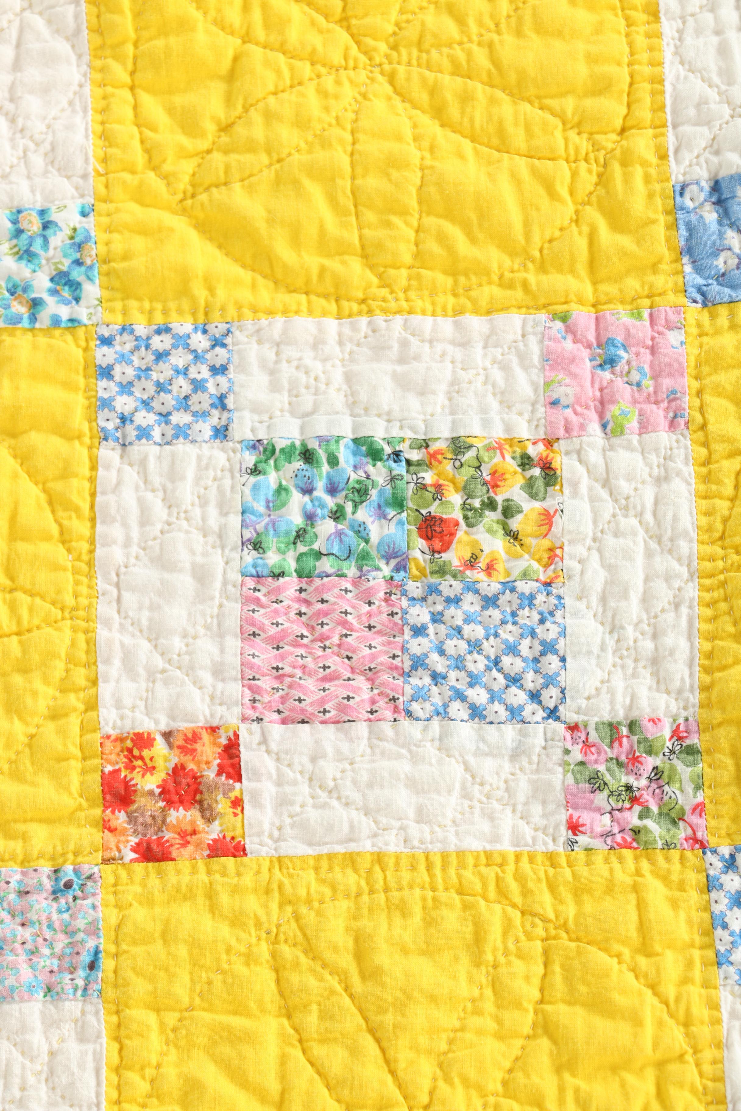 Pair of Handmade Quilts