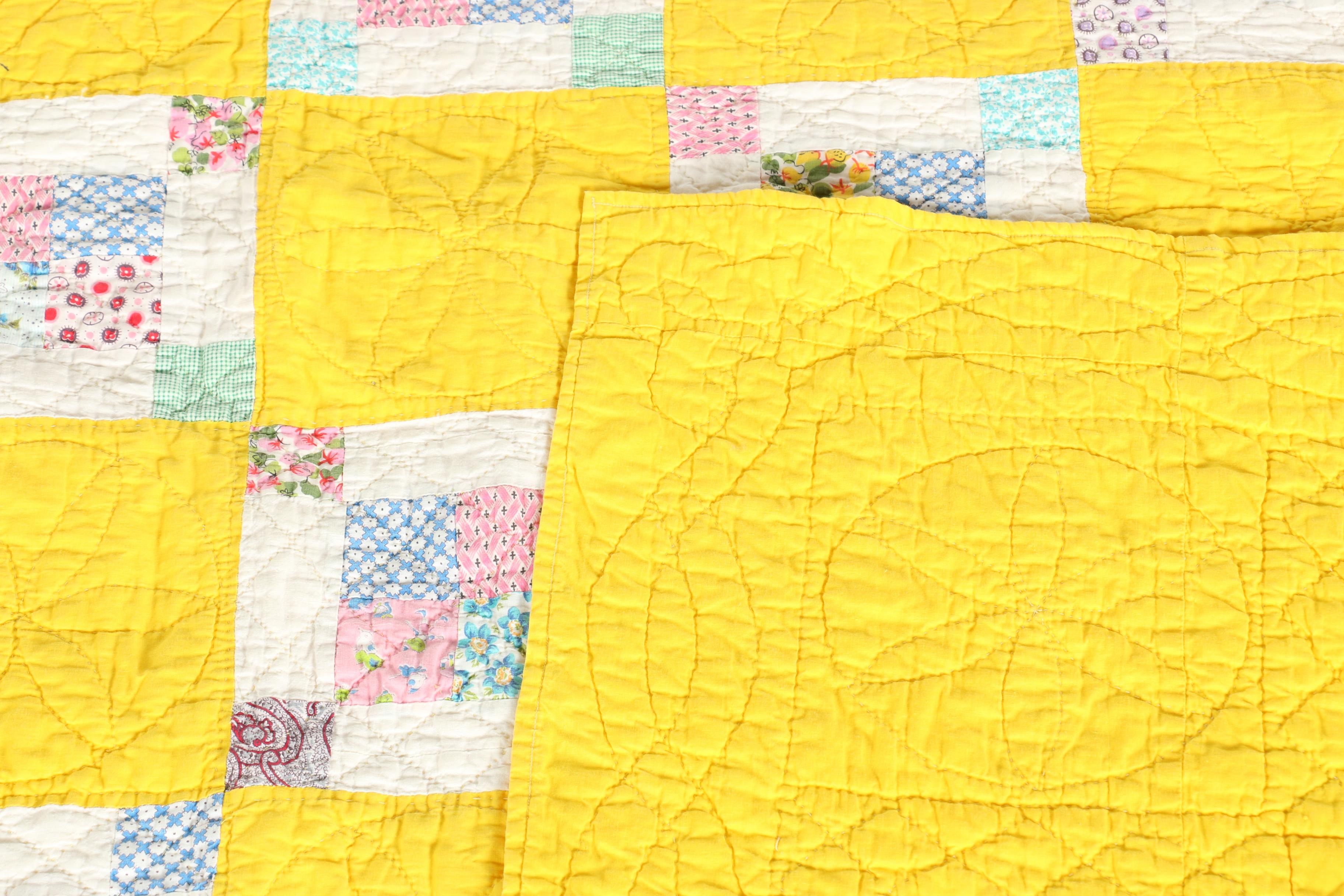 Pair of Handmade Quilts