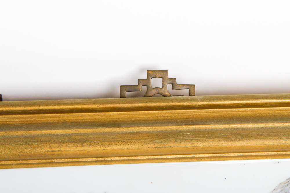 Collection of Chinese Paintings on Porcelain Tile With Two Signed "Yu Zhu Shan"