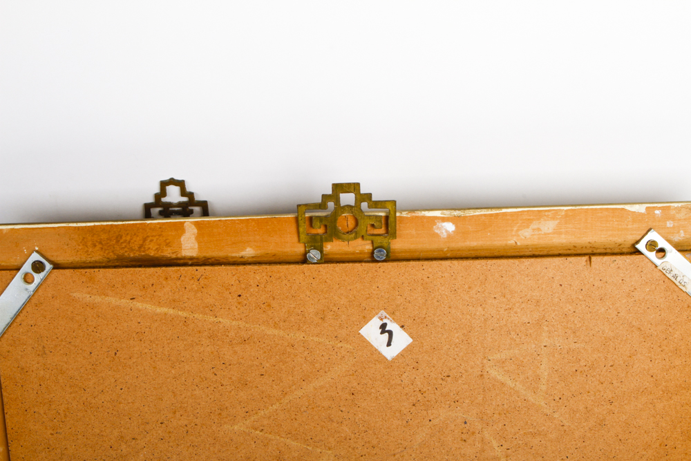 Collection of Chinese Paintings on Porcelain Tile With Two Signed "Yu Zhu Shan"