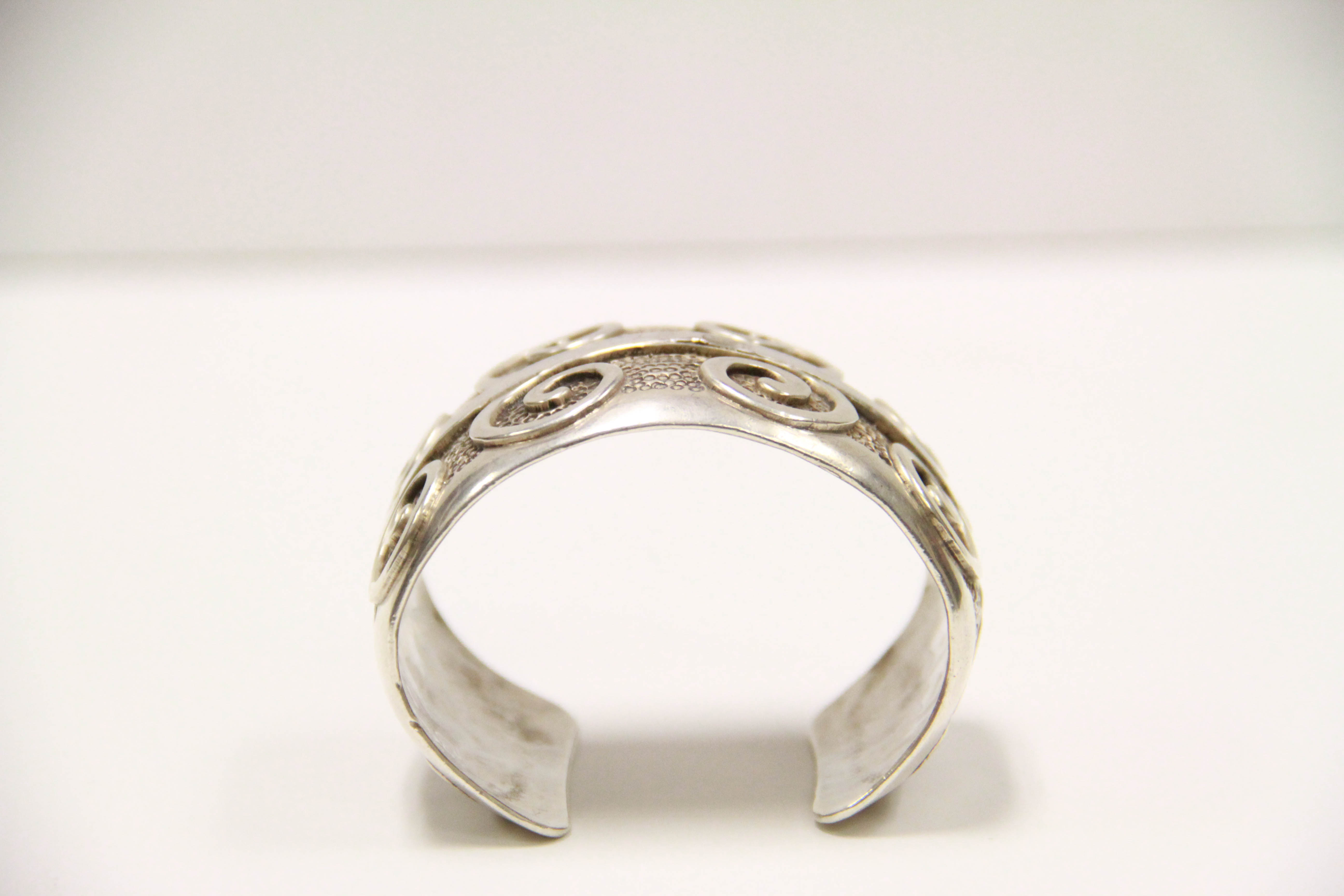 Vintage Sterling Silver Cuff Bracelet