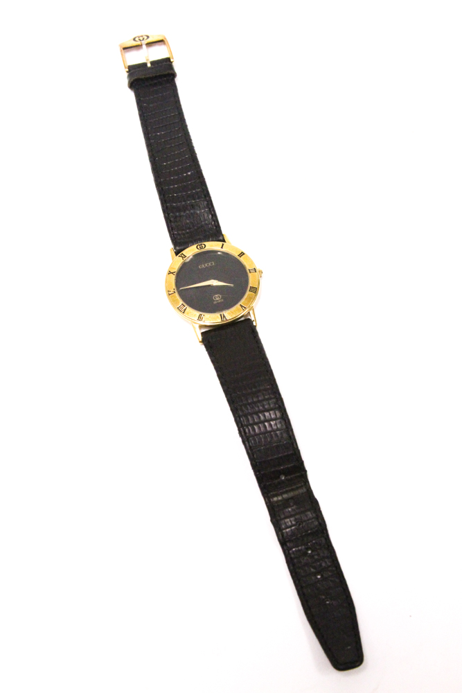 Vintage Gucci 14K Gold Plated 3100 Watch