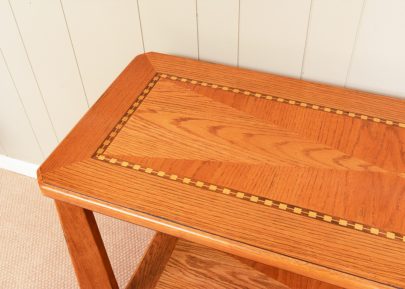 Contemporary Mission Style Console Table