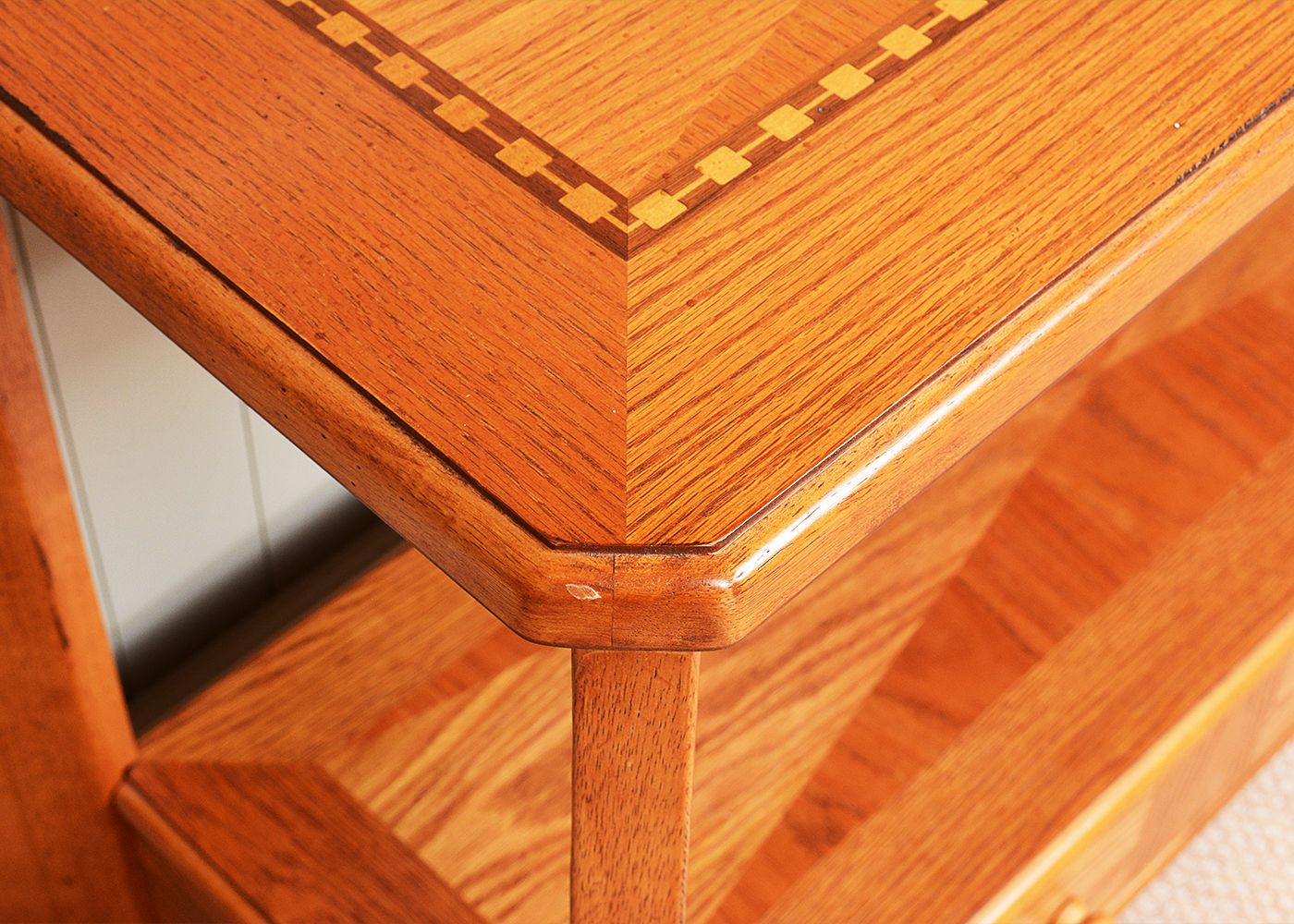 Contemporary Mission Style Console Table