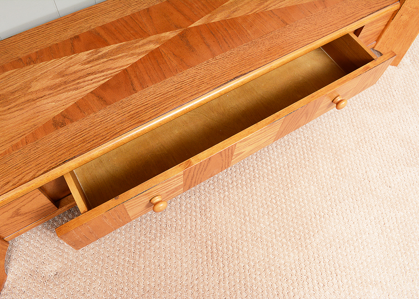 Contemporary Mission Style Console Table