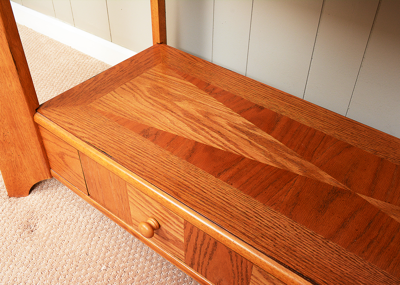 Contemporary Mission Style Console Table