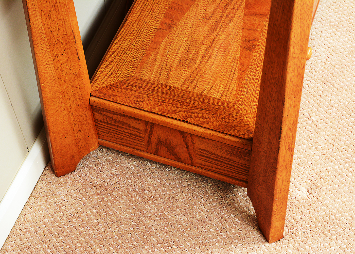 Contemporary Mission Style Console Table