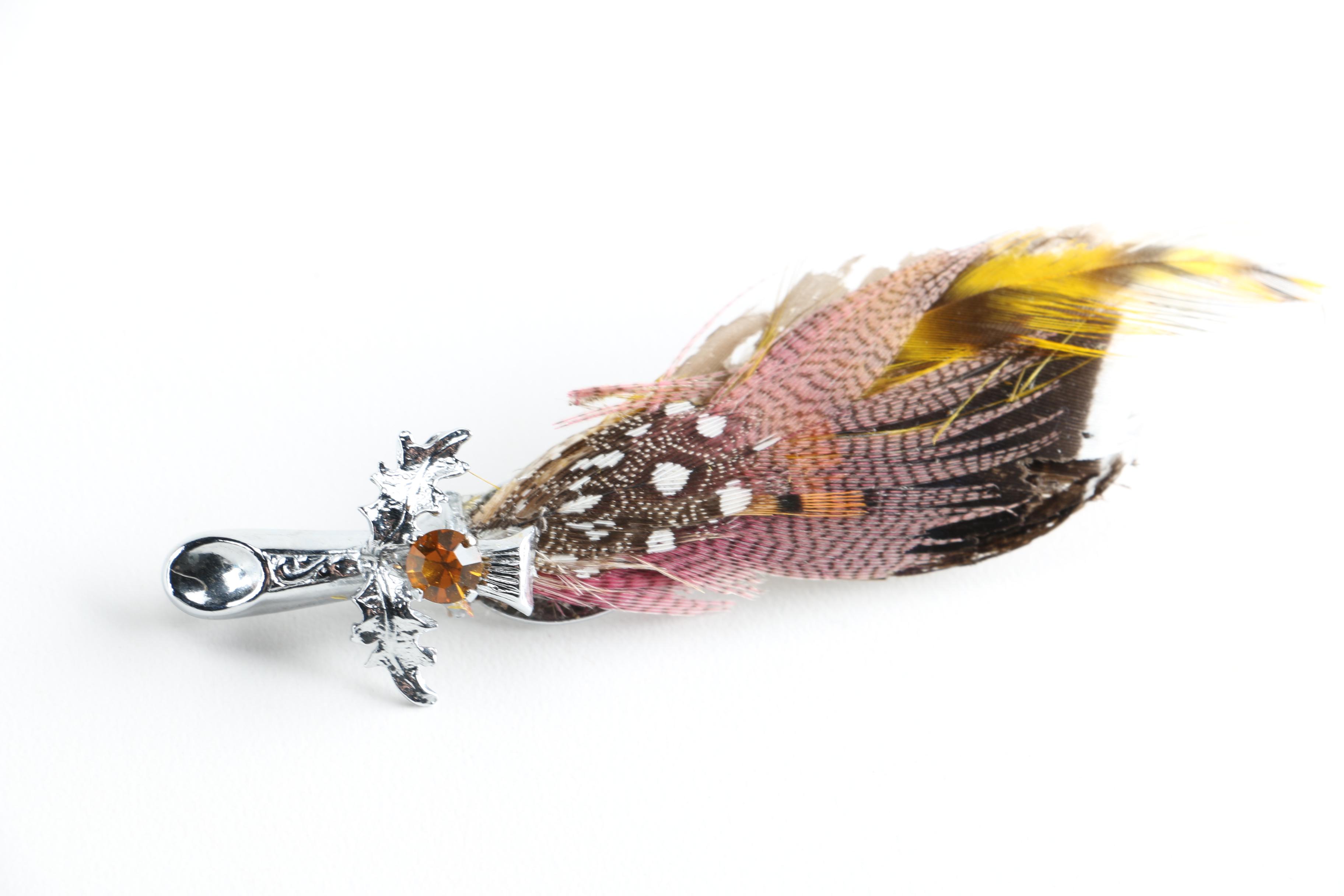 Assortment of Edwardian and Damascene Costume Jewelry