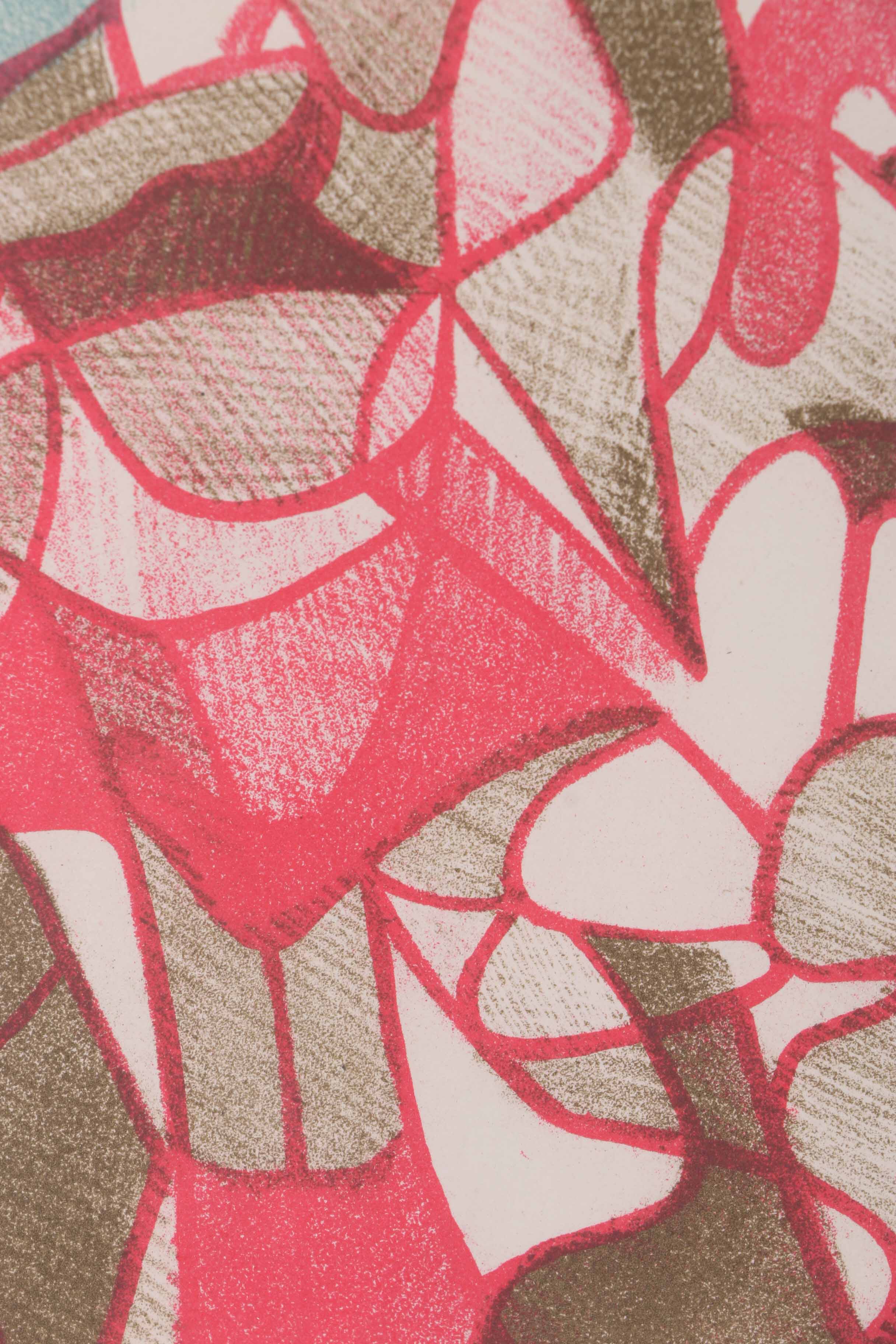 Arthur Helwig Lithograph "The Family"