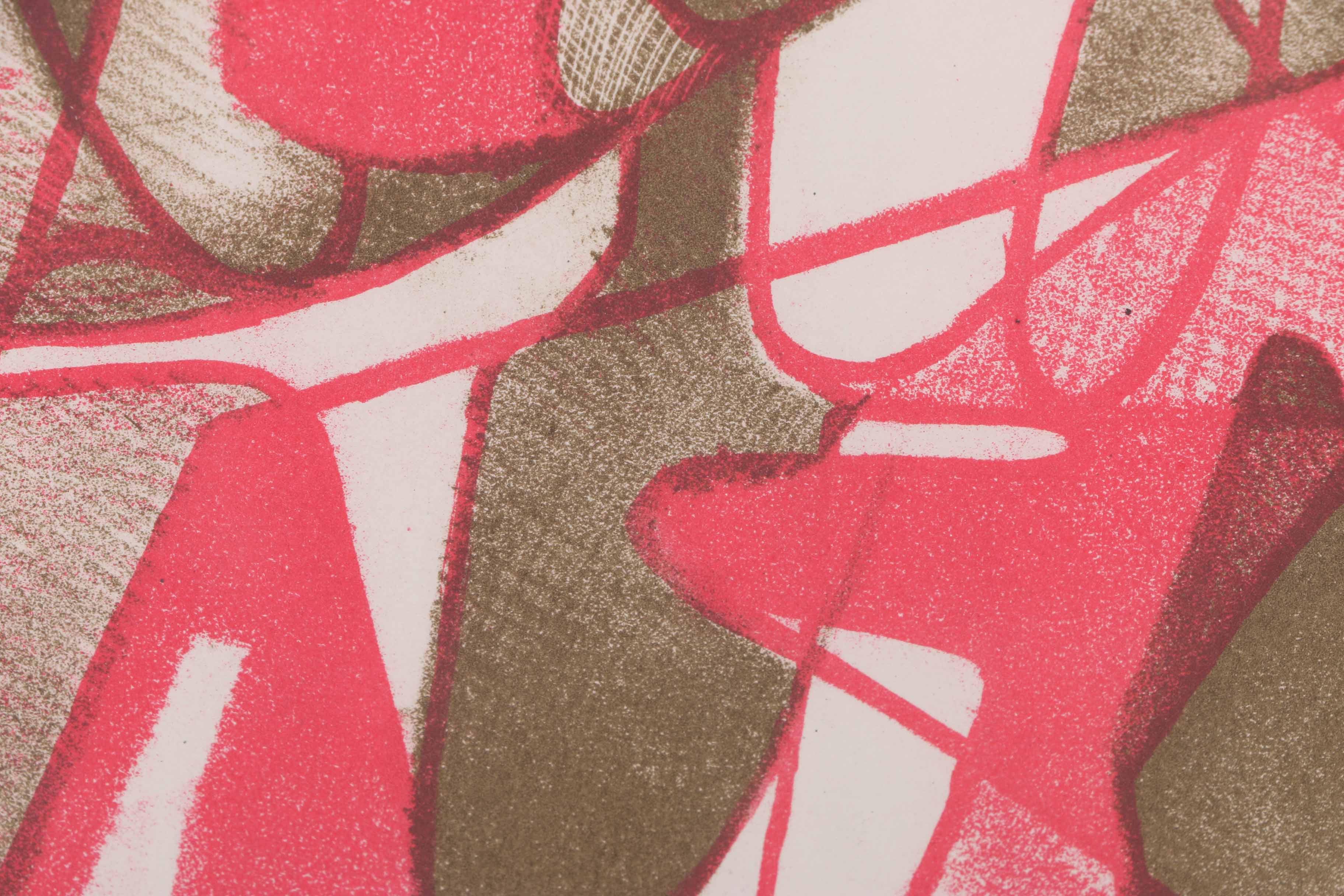 Arthur Helwig Lithograph "The Family"