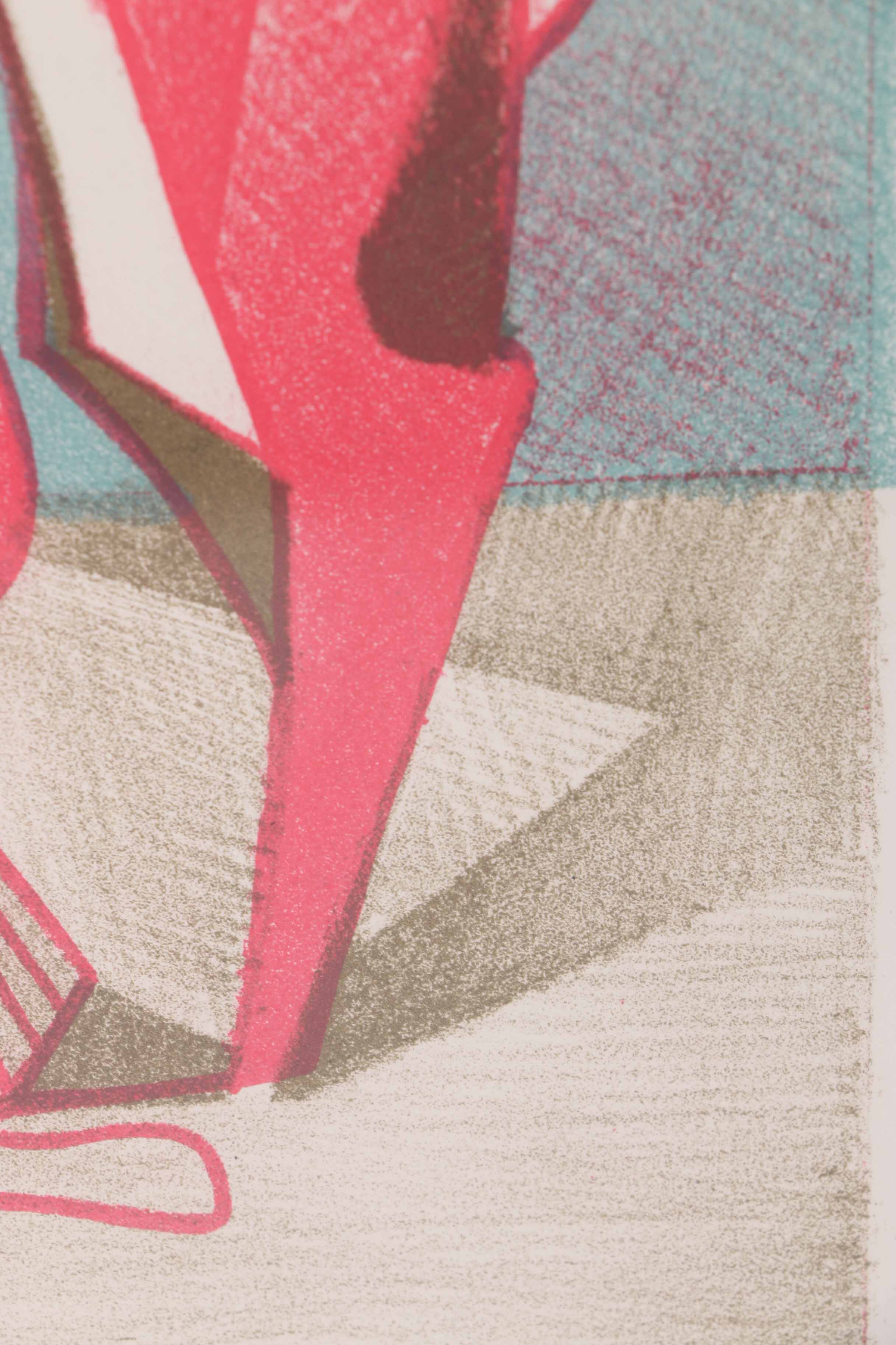 Arthur Helwig Lithograph "The Family"