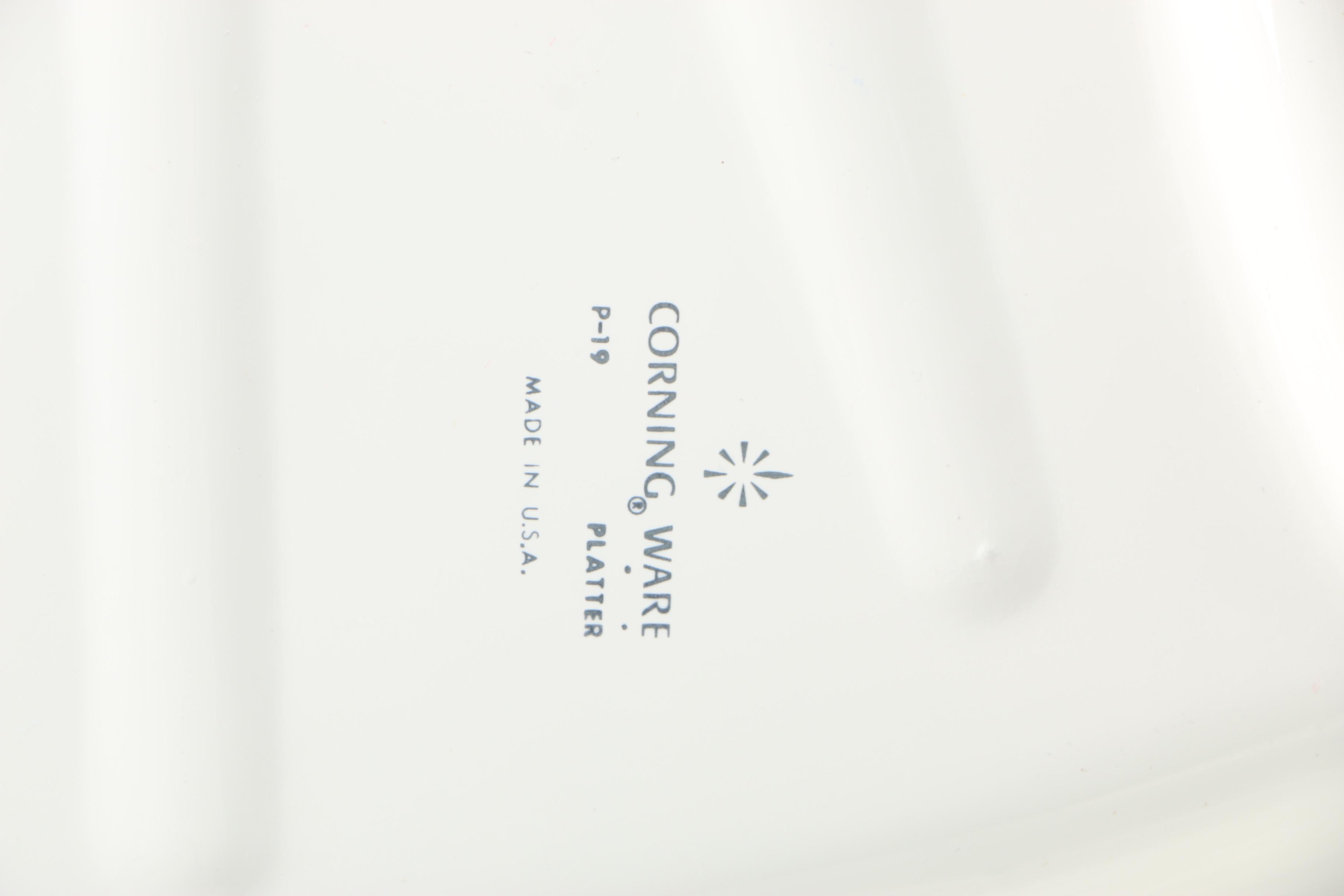 Corning Ware Cookware and Platters