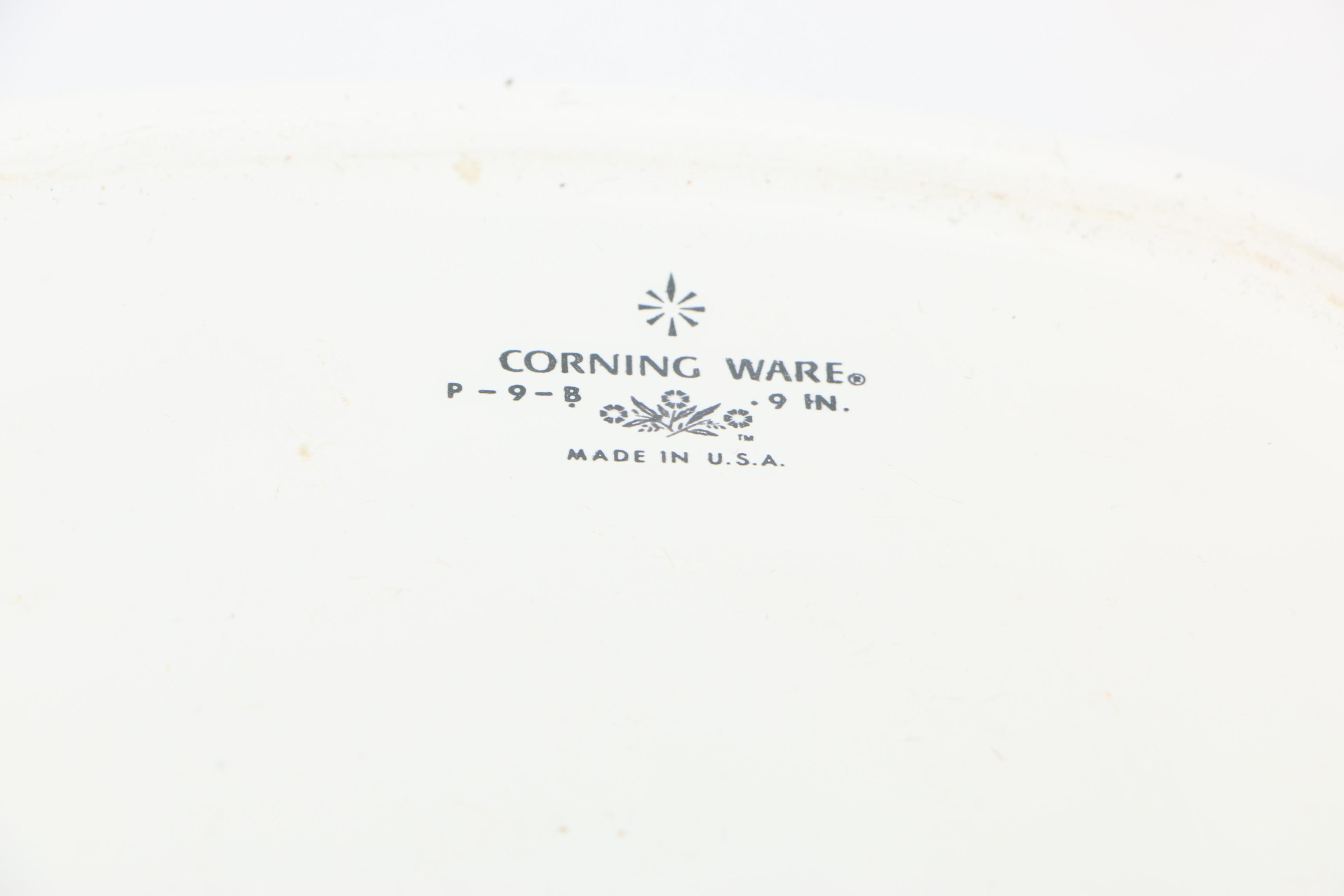 Corning Ware Cookware and Platters