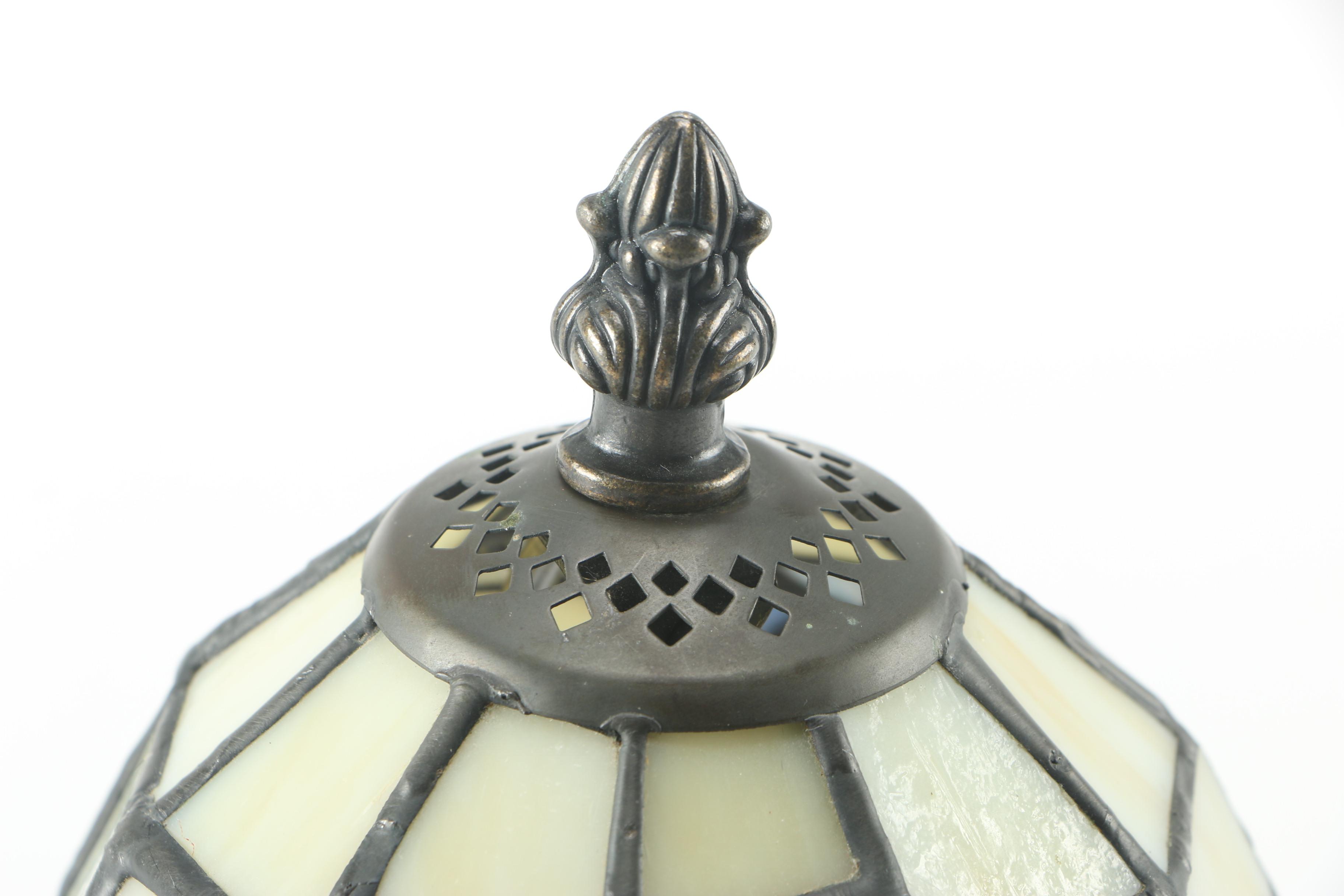 Stained Glass Hummingbird Tiffany Style Desk Lamp