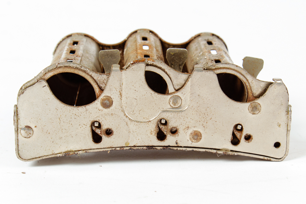 Antique Three Barrel Coin Changer