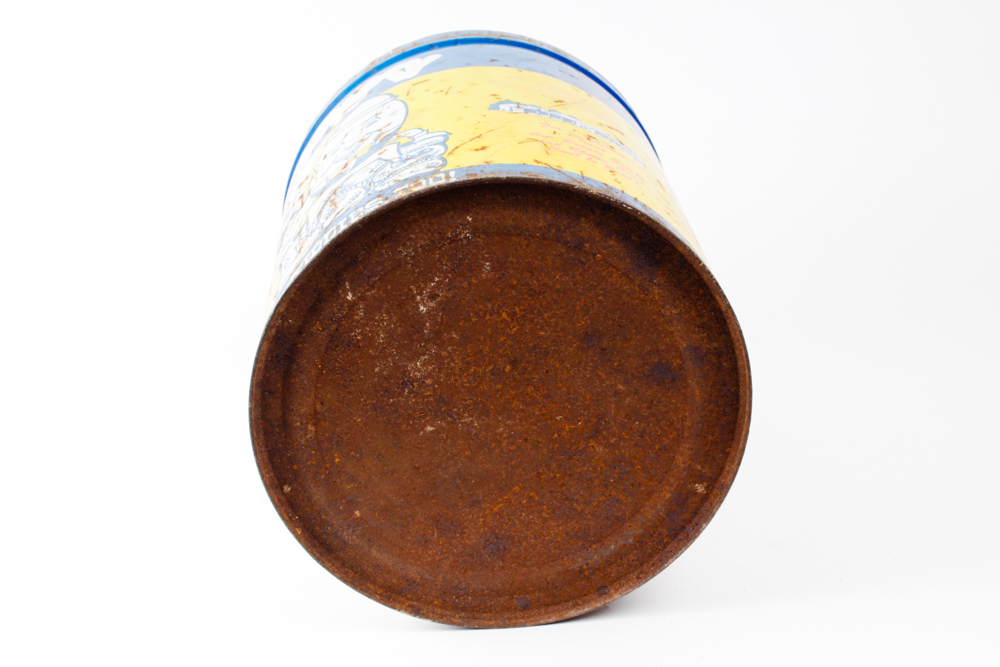 Vintage 1950's Humpty Dumpty Potato Chips Tin