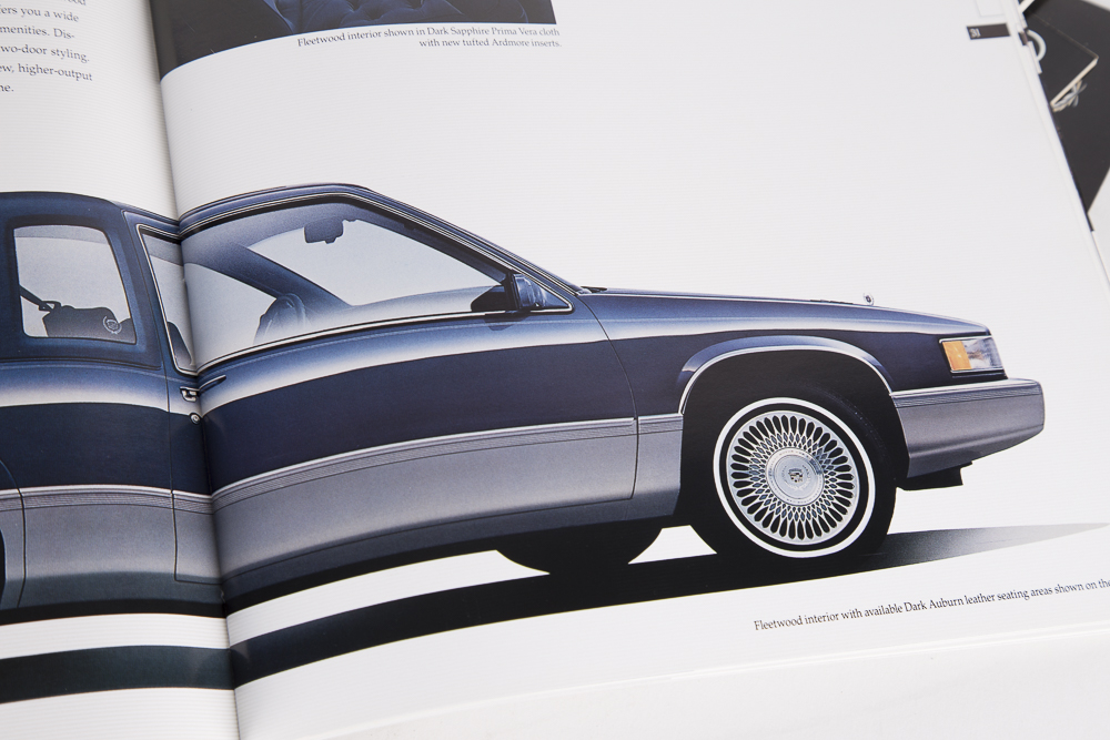 Variety of 1982-1995 Cadillac Sales Literature