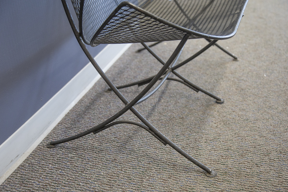 Mid-Century Modern Salterini "Orange Slice" Patio Bench