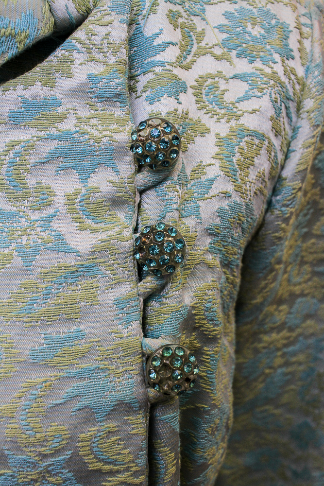 Circa 1960s Brocade Day Dress Sets Featuring Sakowitz