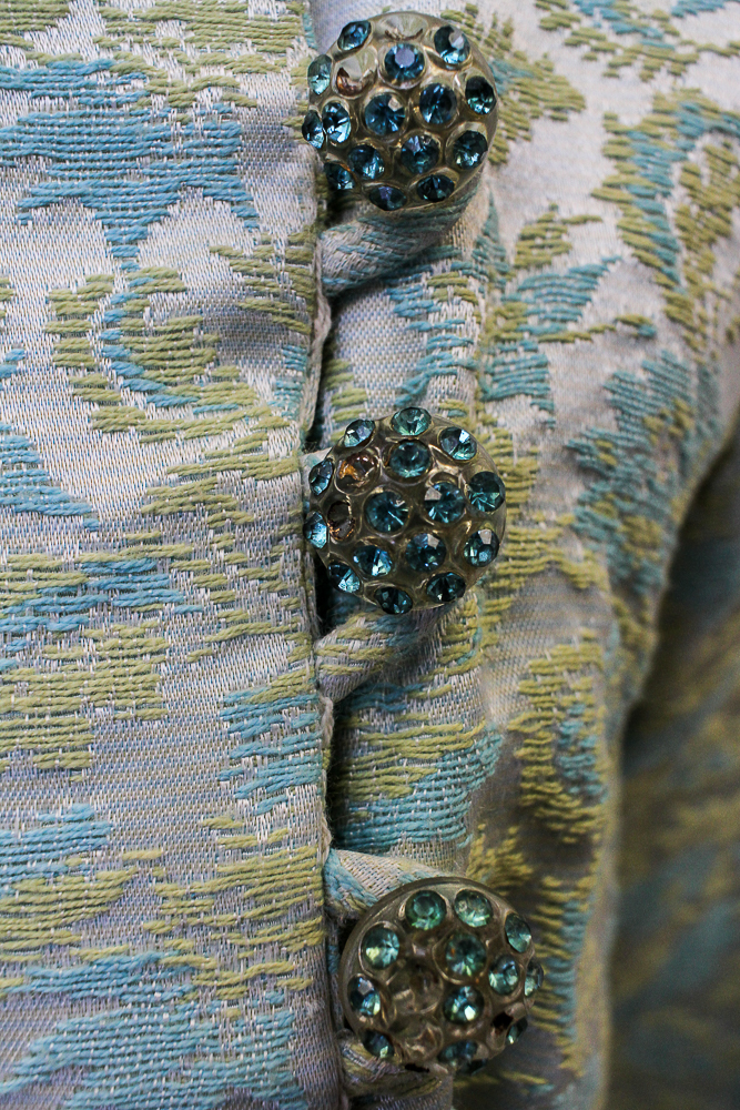 Circa 1960s Brocade Day Dress Sets Featuring Sakowitz