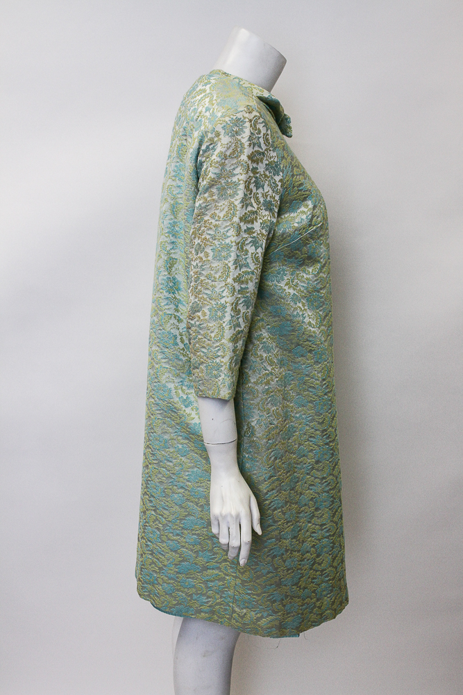 Circa 1960s Brocade Day Dress Sets Featuring Sakowitz