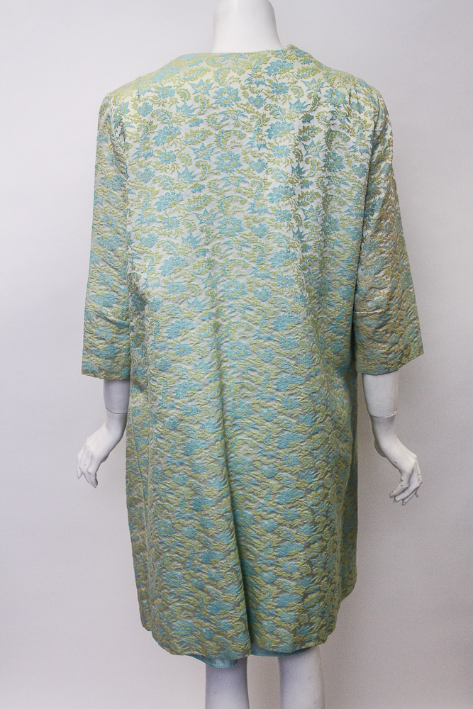 Circa 1960s Brocade Day Dress Sets Featuring Sakowitz