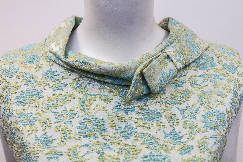 Circa 1960s Brocade Day Dress Sets Featuring Sakowitz