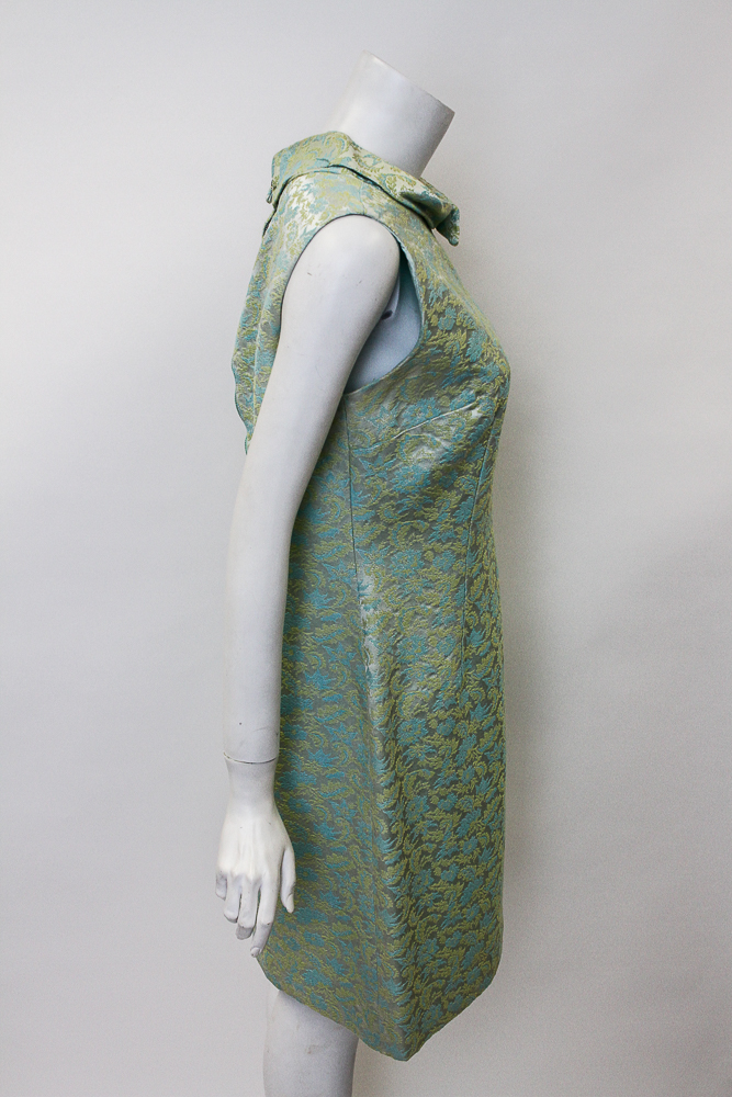 Circa 1960s Brocade Day Dress Sets Featuring Sakowitz