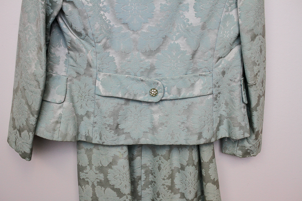 Circa 1960s Brocade Day Dress Sets Featuring Sakowitz