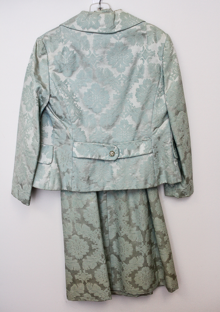 Circa 1960s Brocade Day Dress Sets Featuring Sakowitz