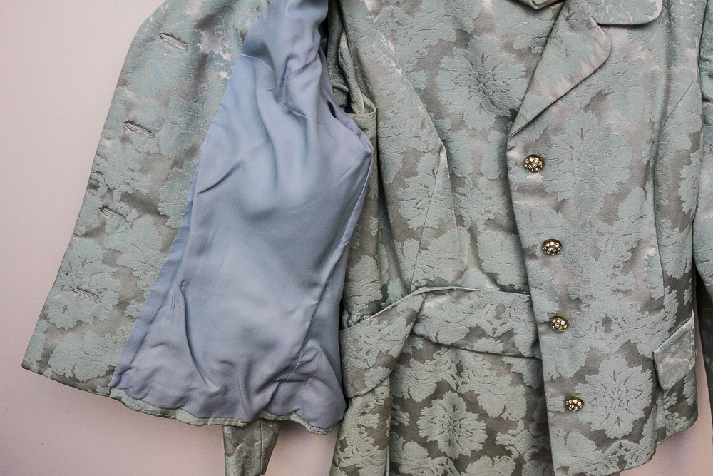 Circa 1960s Brocade Day Dress Sets Featuring Sakowitz