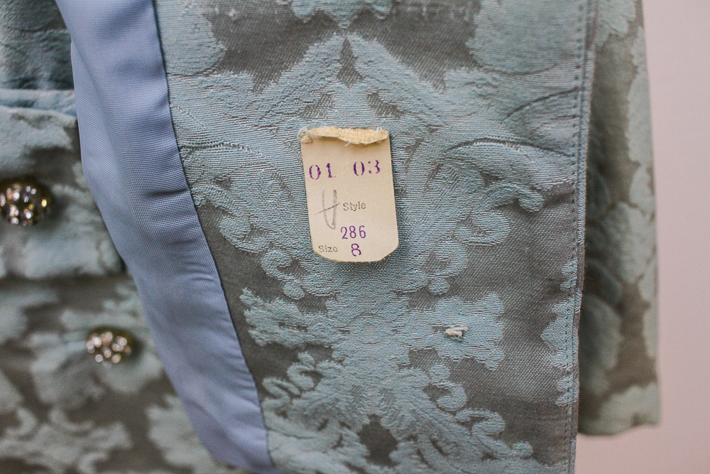 Circa 1960s Brocade Day Dress Sets Featuring Sakowitz