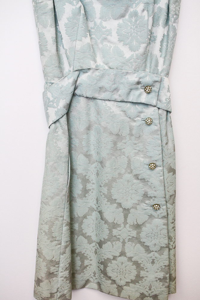 Circa 1960s Brocade Day Dress Sets Featuring Sakowitz